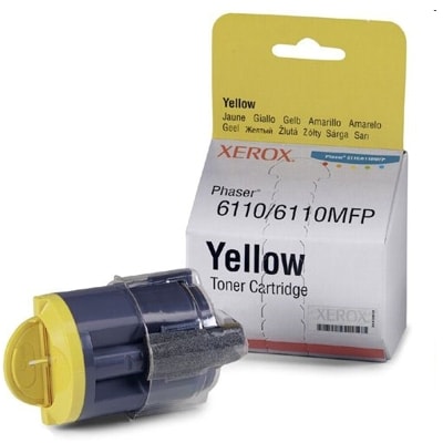 Toner Oryginalny Xerox 6110Y (106R01204) (Żółty)